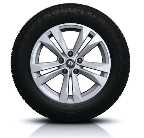 Hliníkový disk Esqis 17" – striebrosivý