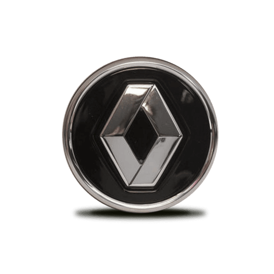 Stredová krytka Renault – čierna