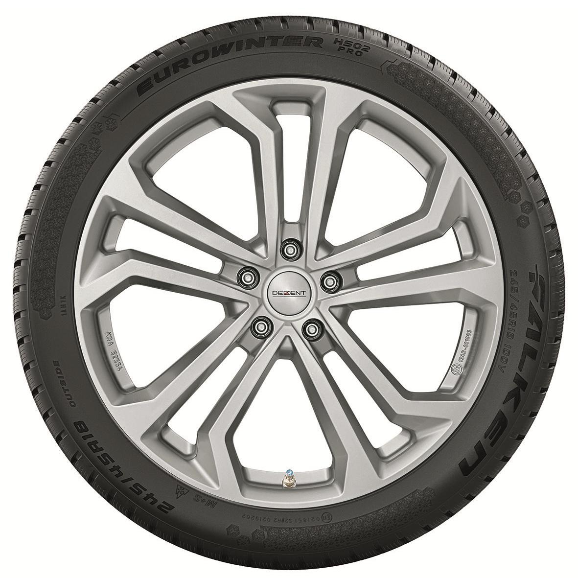 Kompletné zimné koleso Alcar – 17" TA silver